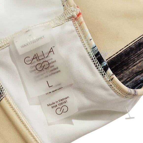 Calia Sports Bra Size Large Medium Support Removable Pads - Picture 4 of 10